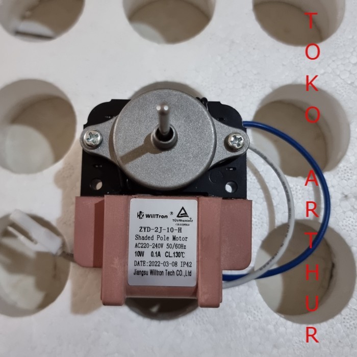 TOOL AND SPAREPART Motor Fan Kulkas Polytron 2Pintu Dinamo Kulkas Original - as pendek