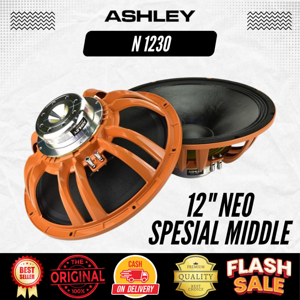 Speaker 12 Inchi Ashley 1230 NEO Spesial Middle Original Ashley