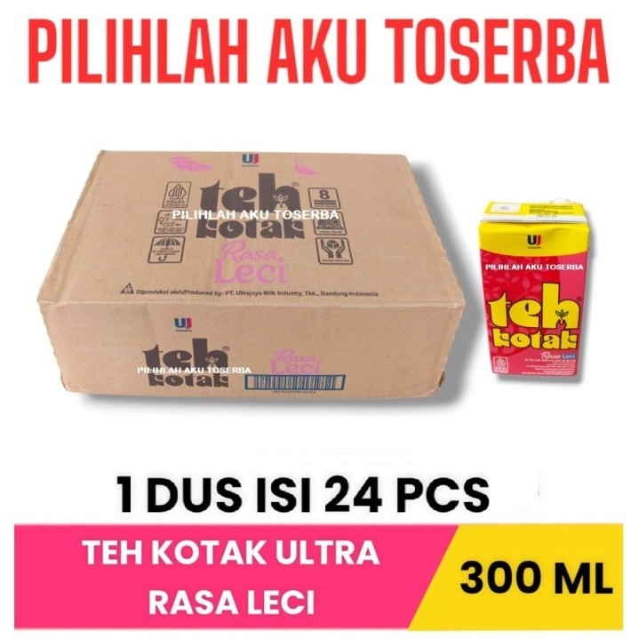 

TEH KOTAK ULTRA RASA LECI 300 ml - ( HARGA 1 DUS )