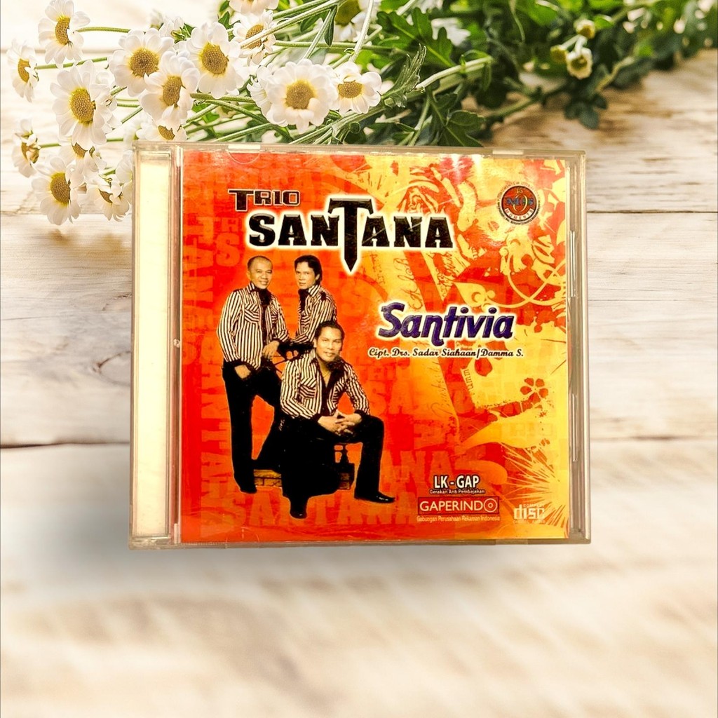 CD Audio Musik Trio Santana - Santivia