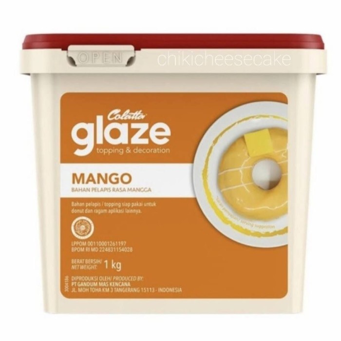 

COLATTA DIP GLAZE 1 KG SEMUA RASA / TOPPING DONAT GLAZE COLLATA - Strawberry