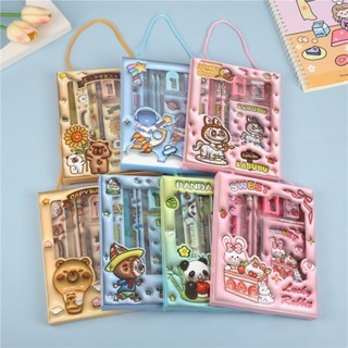 

(GAT) ALAT TULIS KYN08114 / 2018 / Alat Tulis Set isi 6 Labubu/Hadiah Ulang Tahun Souvenir Murah Mewah Stasionary Anak isi 6 Labubu