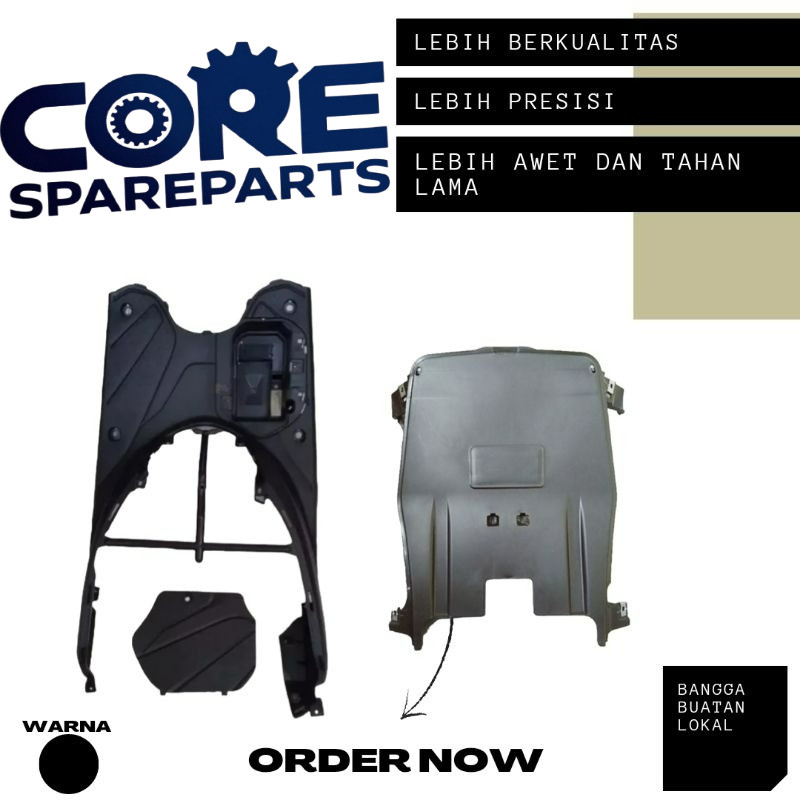 Cover Bodi Dek Atas Dek Bawah Honda Beat Pop