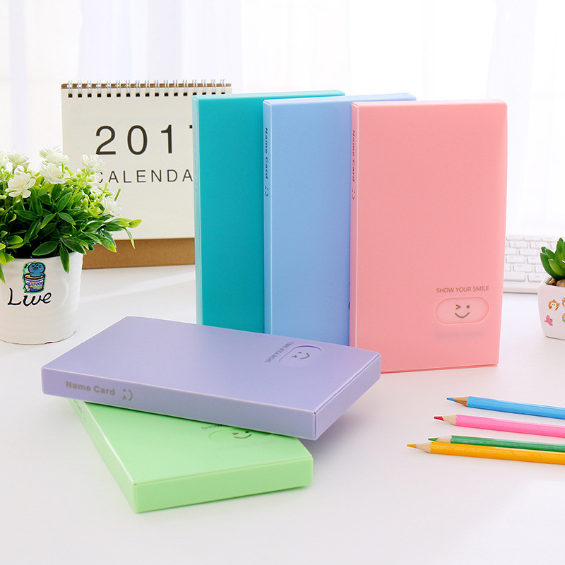 Home Picture Case Storage Portable 120 Pockets Name Card Book Photo Album Card Photocard Name Card I