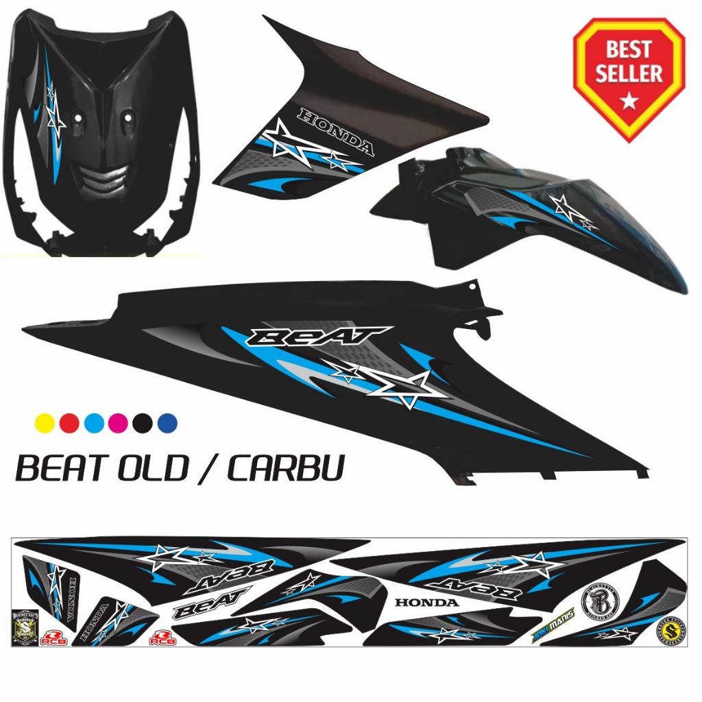 STRIPING MOTOR BEAT OLD / STRIPING STIKER BEAT BEAT KARBU STRIPING KEREN