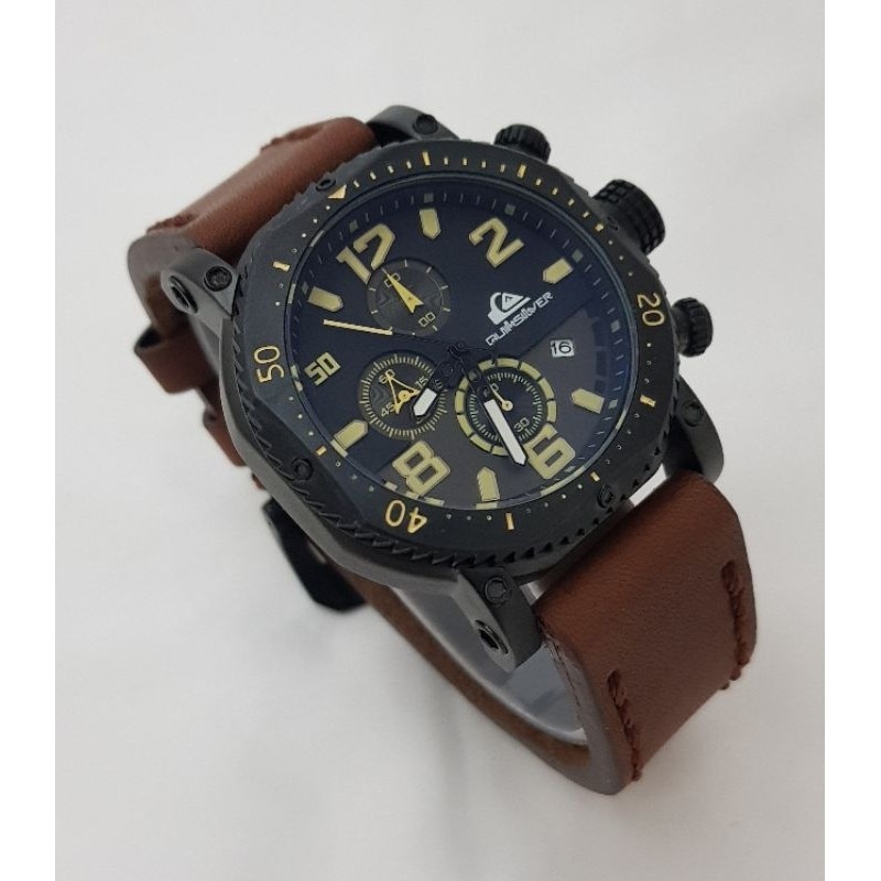 Jam Tangan Cowok Tanggal Chrono aktif Quiksilver