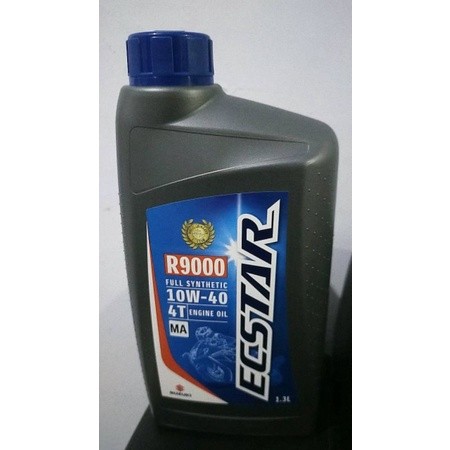 TINBACKSHOP OLI ECSTAR R9000 OLI MESIN Oli SUZUKI GSX R GSX S 150 SATRIA INJEKSI 1.3LT 1300ml ORI R9