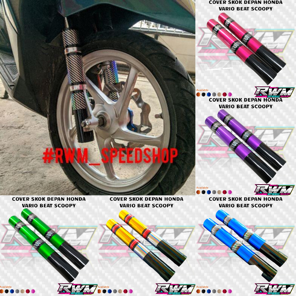 COVER SKOK DEPAN TUTUP SKOK DEPAN TAMENG SKOK DEPAN  HONDA BEAT SCOOPY VARIO