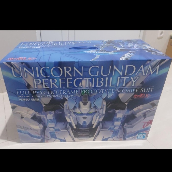 PG 1/60 Unicorn Gundam Perfectibility MIB ori Bandai Perfect Grade