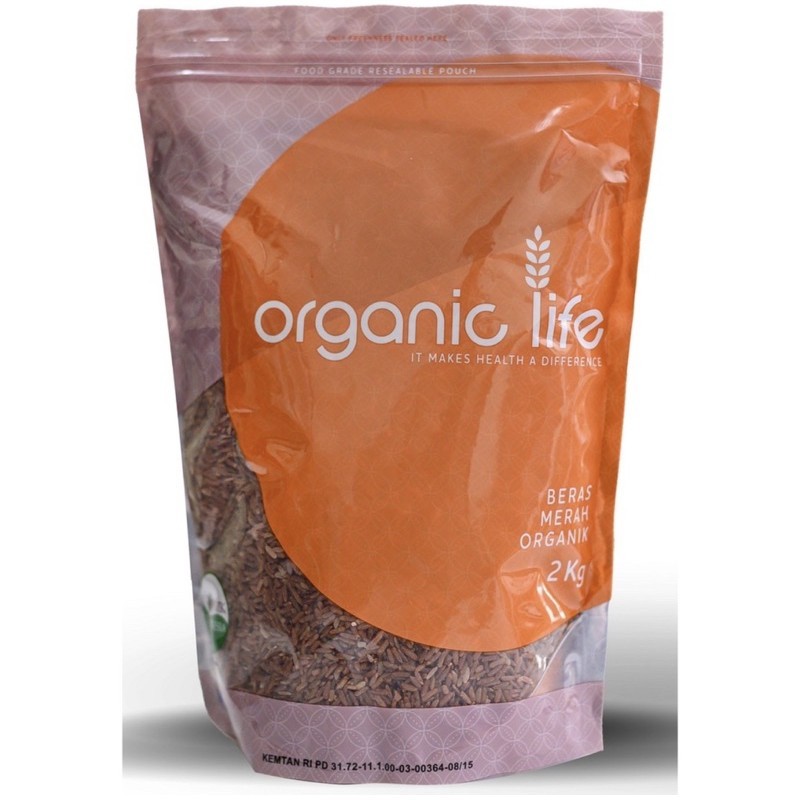 

Beras Merah Organik Organic Life 2 KG