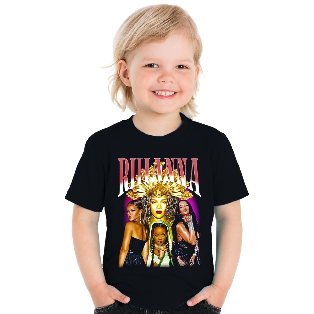 Kaos anak anak musik rihanna