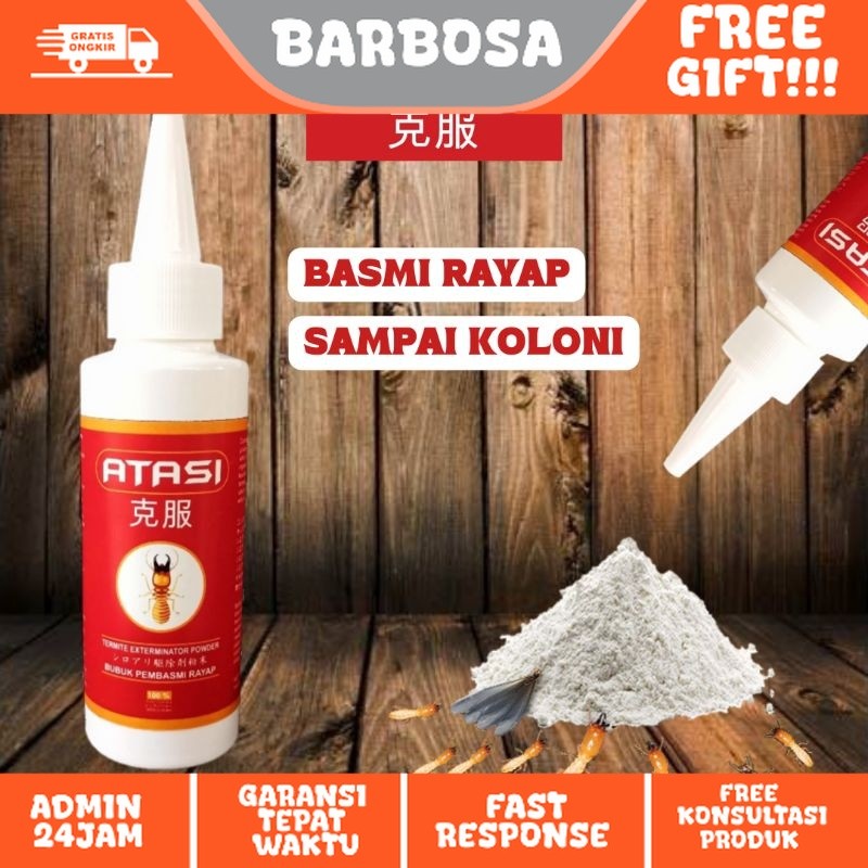 ANTI RAYAP BUBUK ATASI OBAT RAYAP KAYU PEMBASMI RAYAP AMPUH SERBUK TERMITE POWDER OBAT ANTI RAYAP TA