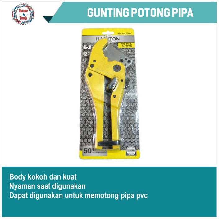 

Gunting Potong Pipa / Gunting Pipa Pvc / Pipe Cutter / Alat Tang Potong Pipe Cutter