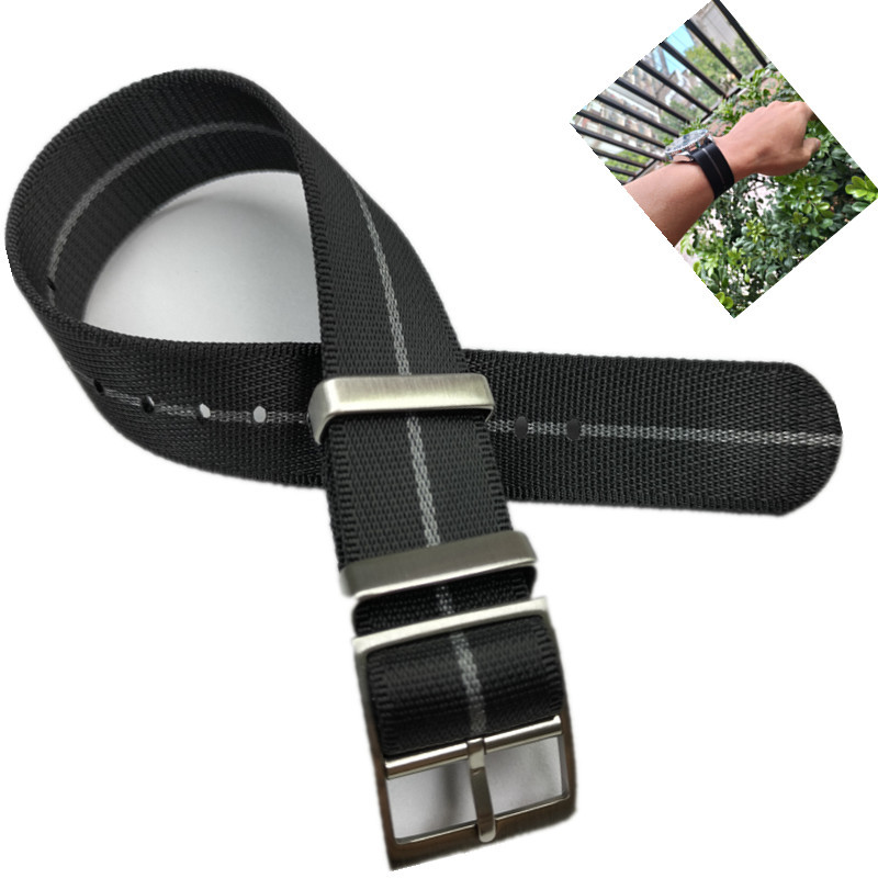 Strap Single layer nylon strap Premium nylon 18.20.22. Waterproof sports wat accessories