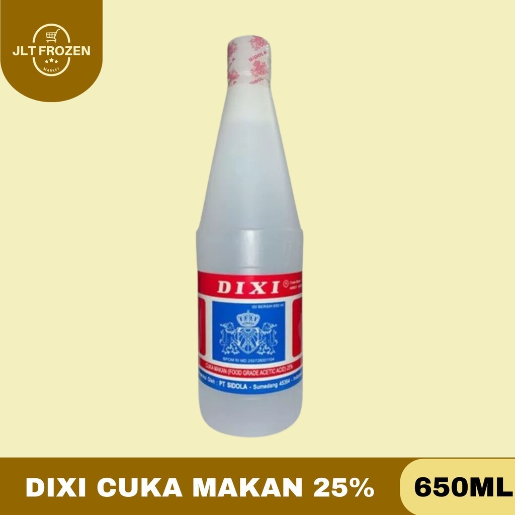 

Dixi Cuka Makan / Cuka Dixi 25 % / Kemasan 650ml