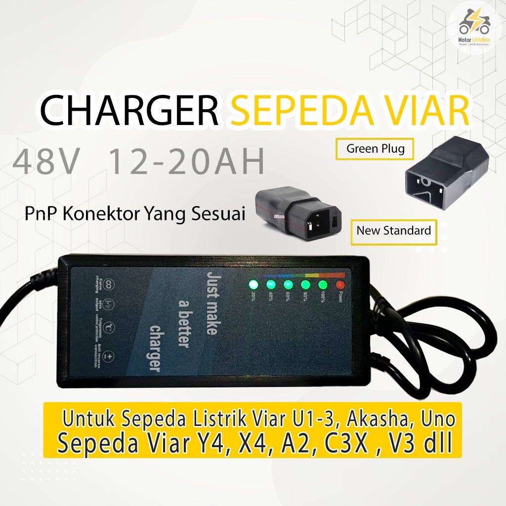 READY Charger Sepeda Listrik Viar