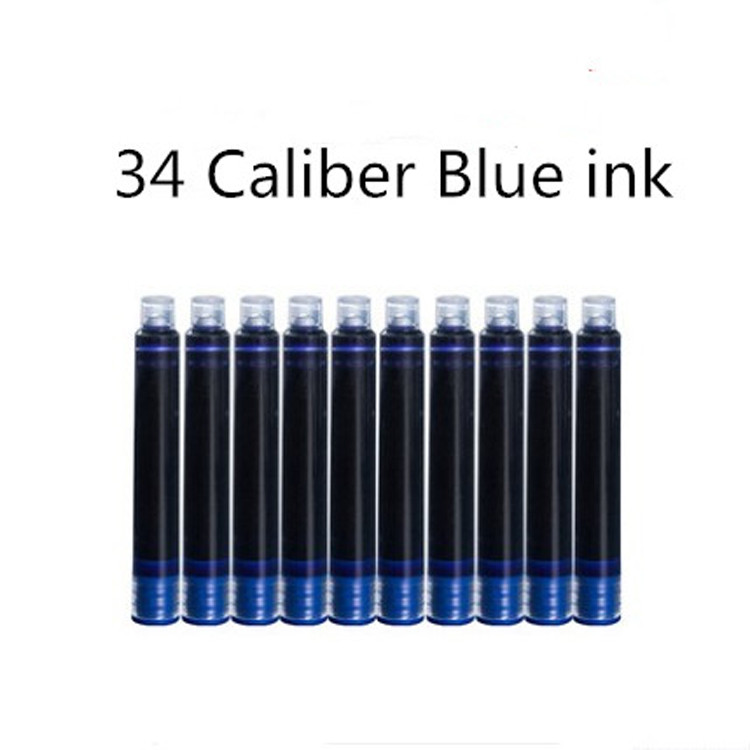 

Jinhao 3.4MM/2.6MM replaceable fountain pen ink sac black blue ink ink bladder straight liquid refill universal