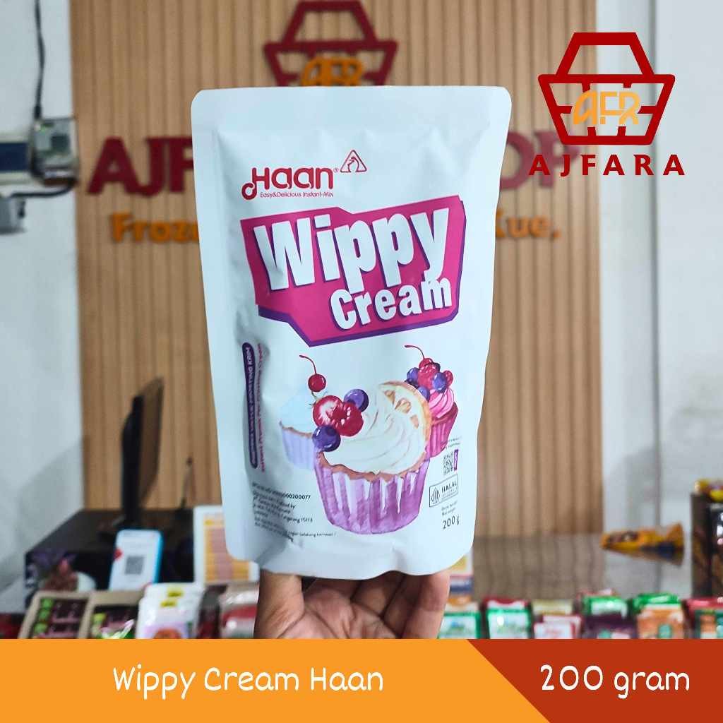 

Wippy Cream Haan 200 gram
