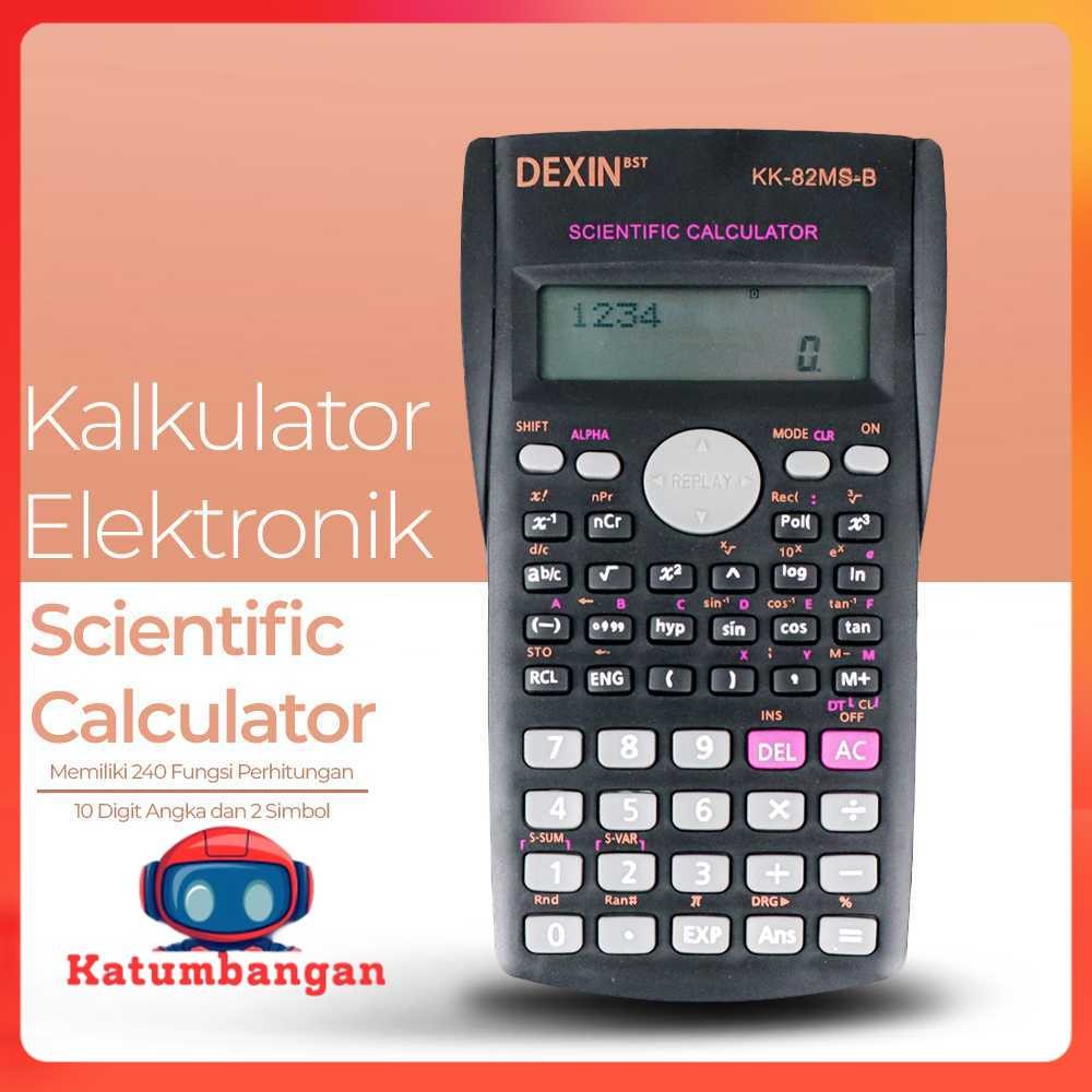 

DEXIN Kalkulator Elektronik Scientific Calculator - KK-82MS-B