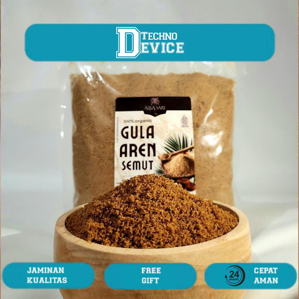 

Gula Aren Semut / Nira Aren Bubuk Organik Alka Sari 1Kg