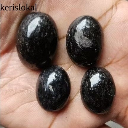 MATA CINCIN GALEH KELOR HITAM ASLI / BATU AKIK / BATU PERMATA KL14