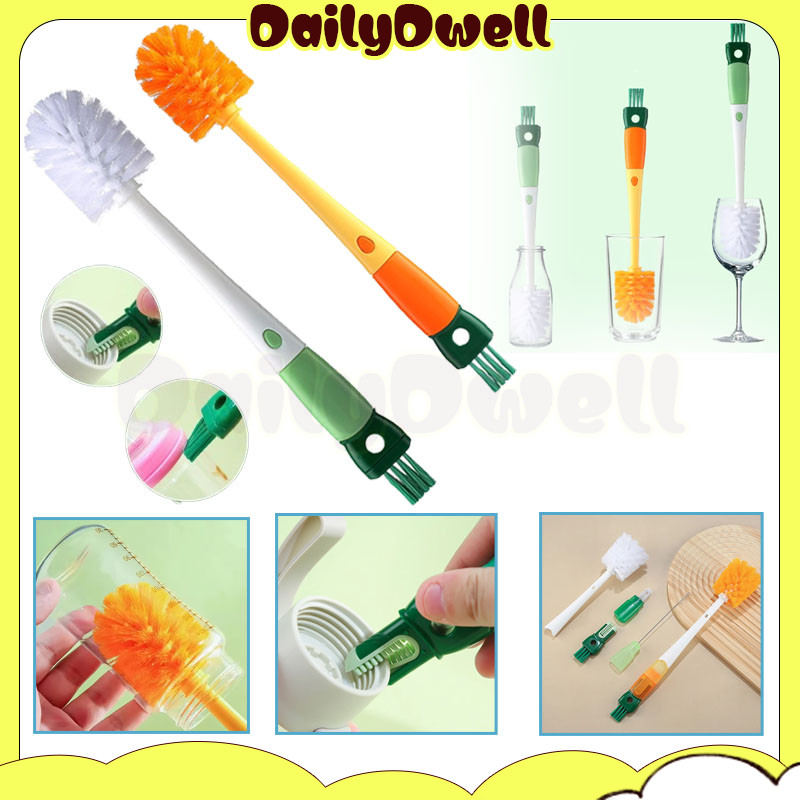 sikat botol susu bayi / pembersih botol susu 4in1 & 5in1/ sikat pembersih botol gelas serbaguna/