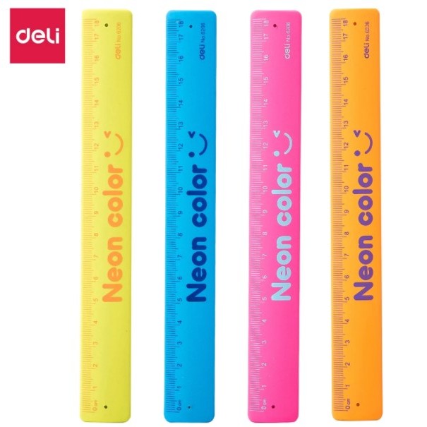 

Penggaris Merek Deli 18Cm