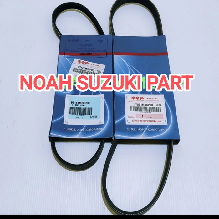 fan belt set new Baleno asli sgp