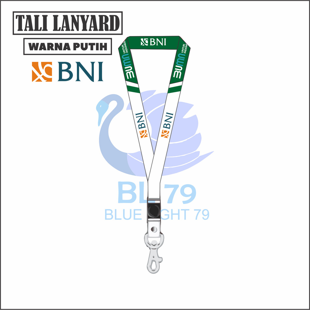 

TALI LANYARD BANK BNI - TALI GANTUNGAN BUMN UNTUK NEGERI DAN BANK BNI BANK NEGARA INDONESIA (PERSERO) - TALI ID CARD GANTUNGAN KUNCI GANTUNGAN FLASHDISK GANTUNGAN NAMETAG TALI LANYARD BEST SELLER COD
