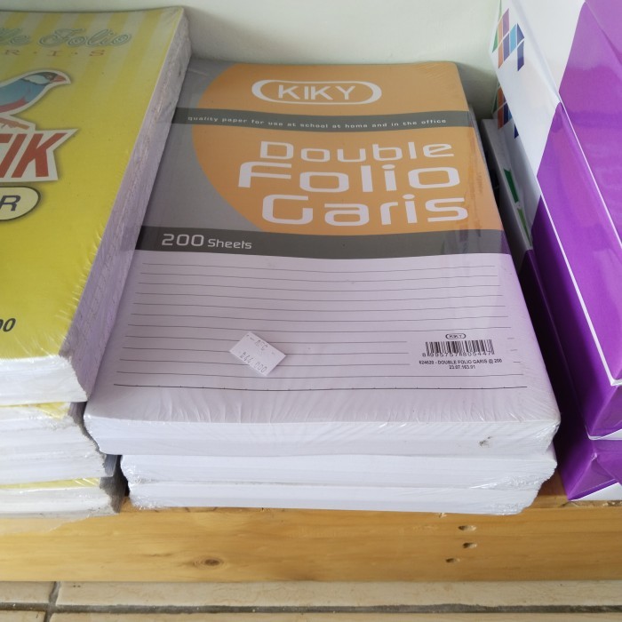 

Double Folio Kiky isi 200 Lembar