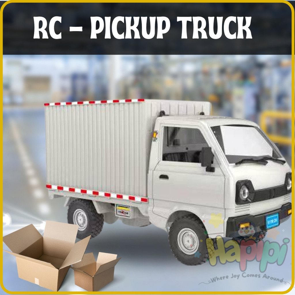 MAINAN MOBIL RC CARGO TRUK D12 RC SUZUKI CARRY PICKUP REMOTE CONTROL TRUK PICK UP