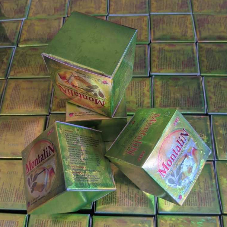 

COD KIRIM HARI INI 1 pack 10 sachet × 4 kpsl aturan minum: *minum secara teratur 2 kpsl *minum bila parah 2x2 kpsl per hari (montaline)