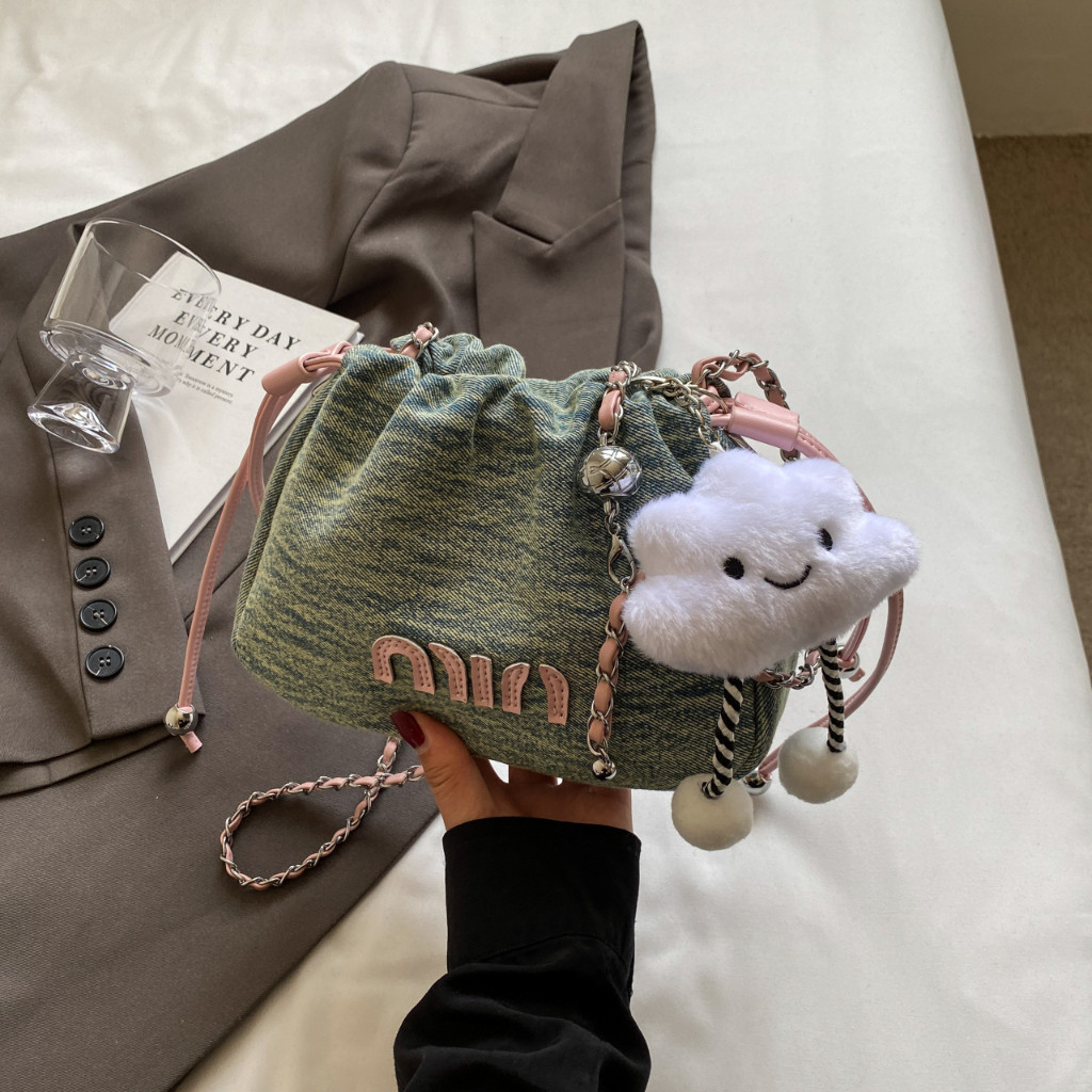 Tas Premium Serut Wanita GO8541 Tas Selempang Wanita Import Slingbag Wanita Tas Bahu Wanita Import T