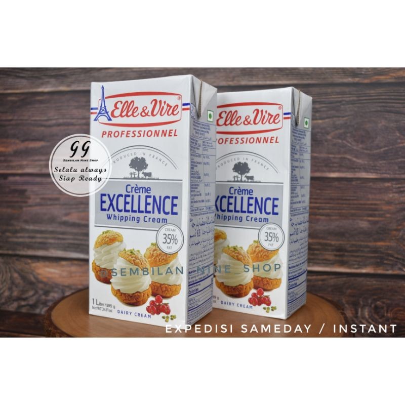 

Elle & Vire Dairy Whipping Cream 1 Liter