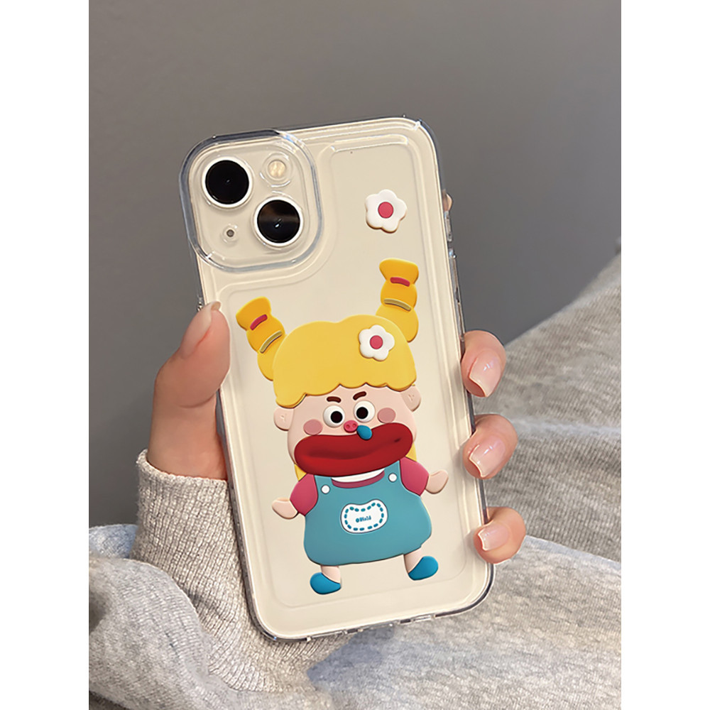 Kartun Candy Cewek case photocard Gadis Badut Manis Kesing OPPO A60 A3s A16 A5 2020 A31 A8 Premium C