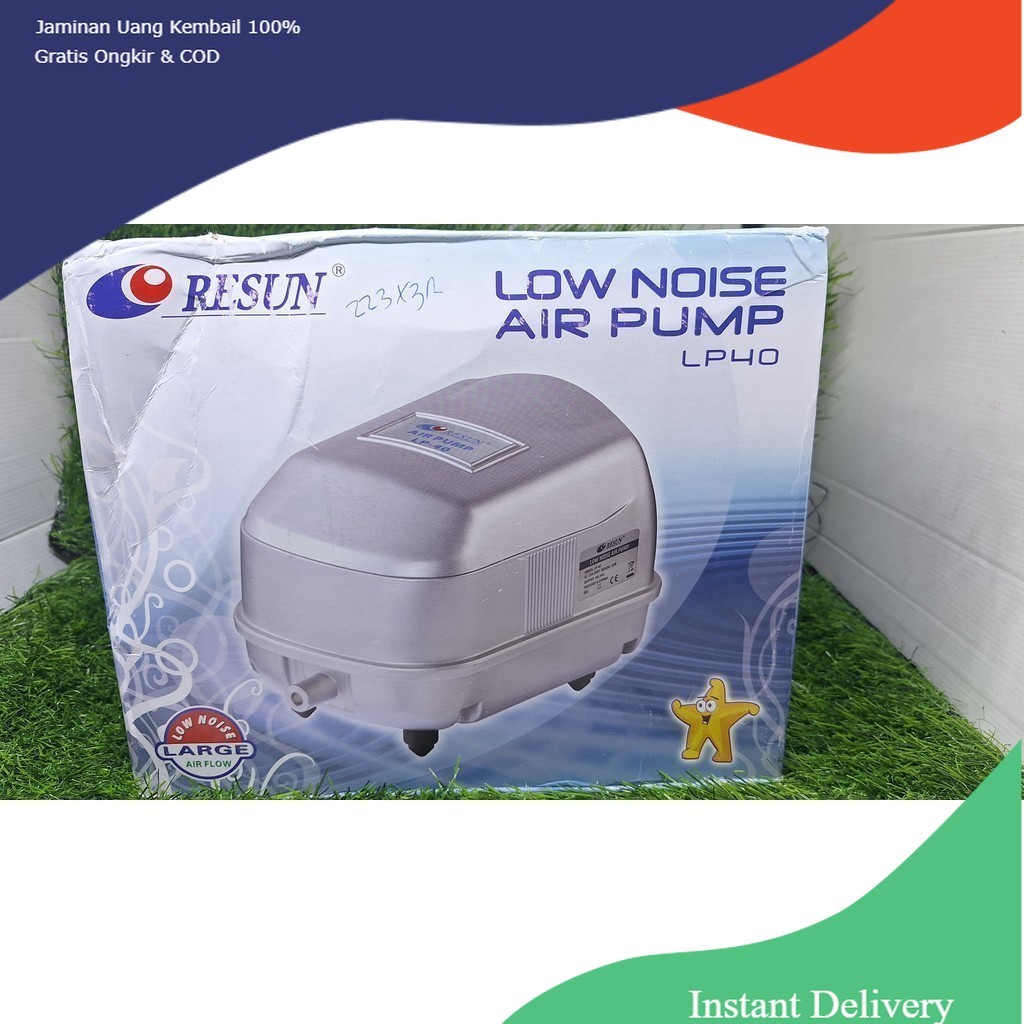 RESUN LP 40 Mesin Aerator Pompa Udara Oksigen Aquarium Resun LP40