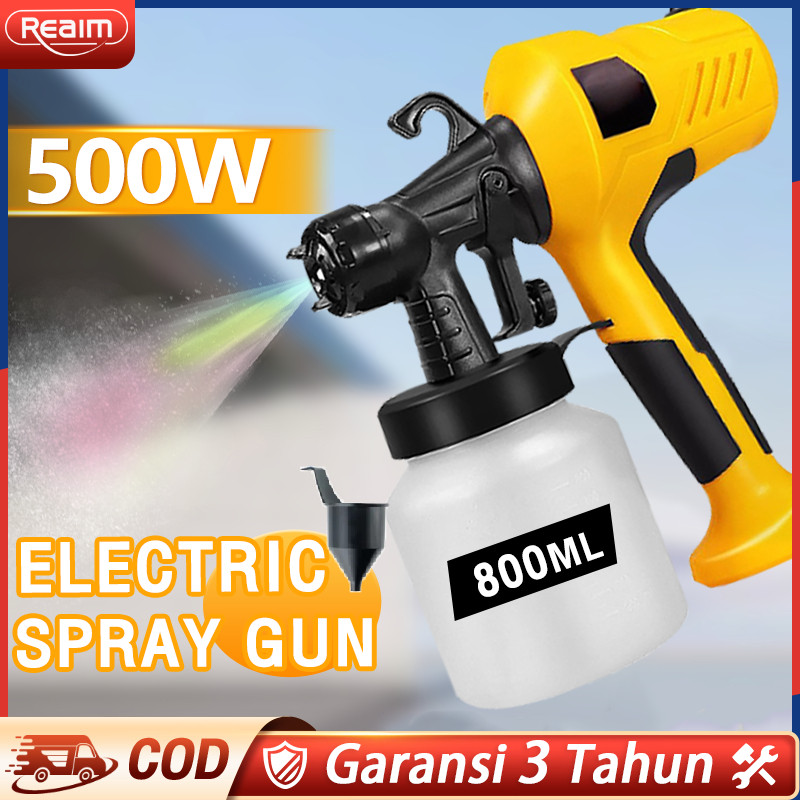 ht75yj Tengoo alat cat semprot listrik 450W 800ml, mesin cat semprot listrik, jual sprayer elektrik 