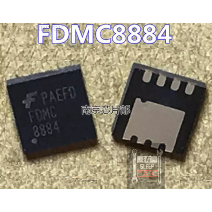 FDMC8884 FDMC 8884 N-CHANNEL MOSFET - Transistor IC dan mosfet