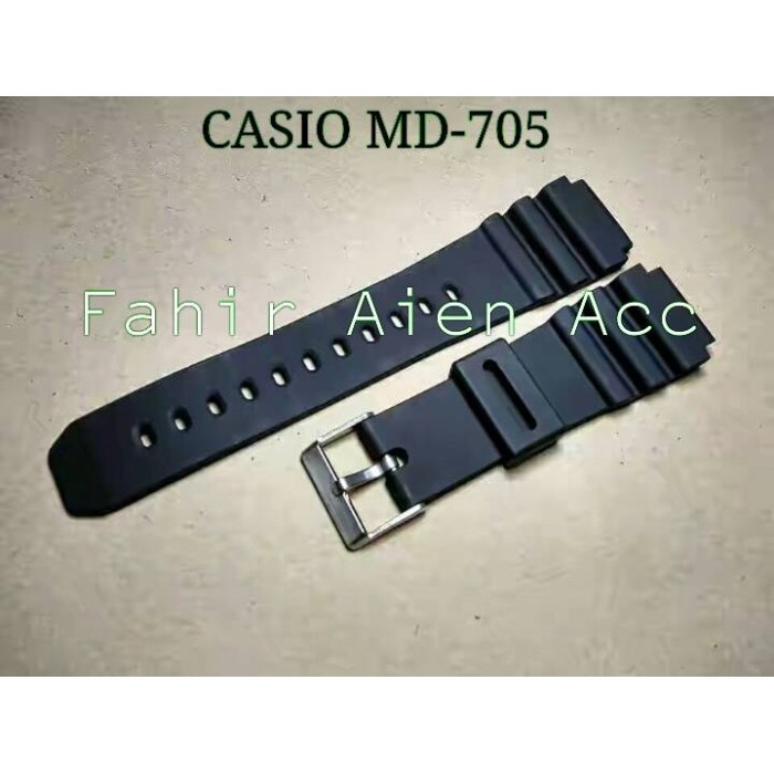 Strap Tali Jam Tangan CASIO MD-705/Tali Jam CASIO MD705/Tali CASIO