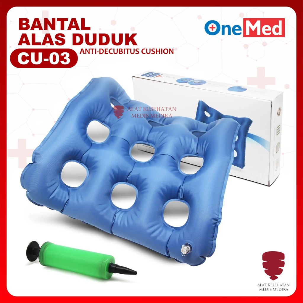 Bantalan Alas Duduk Kursi Roda Anti Decubitus Bantal Balon Wheel Chair Onemed