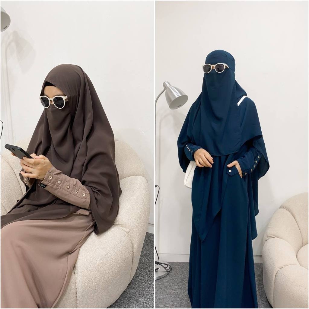 [NEW] LAMIA ABAYA BASIC FORTALEZA POCKET BY ZURILABEL