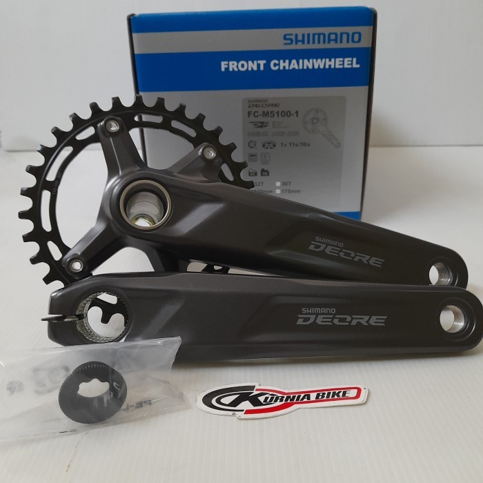 crank shimano deore single m5100