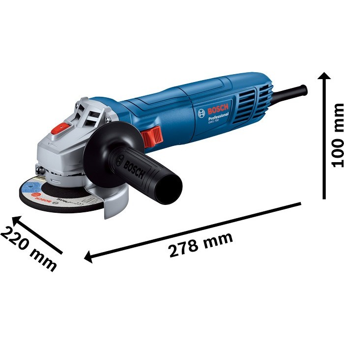 Mesin Gerinda Listrik 4 Inch merk Bosch GWS700