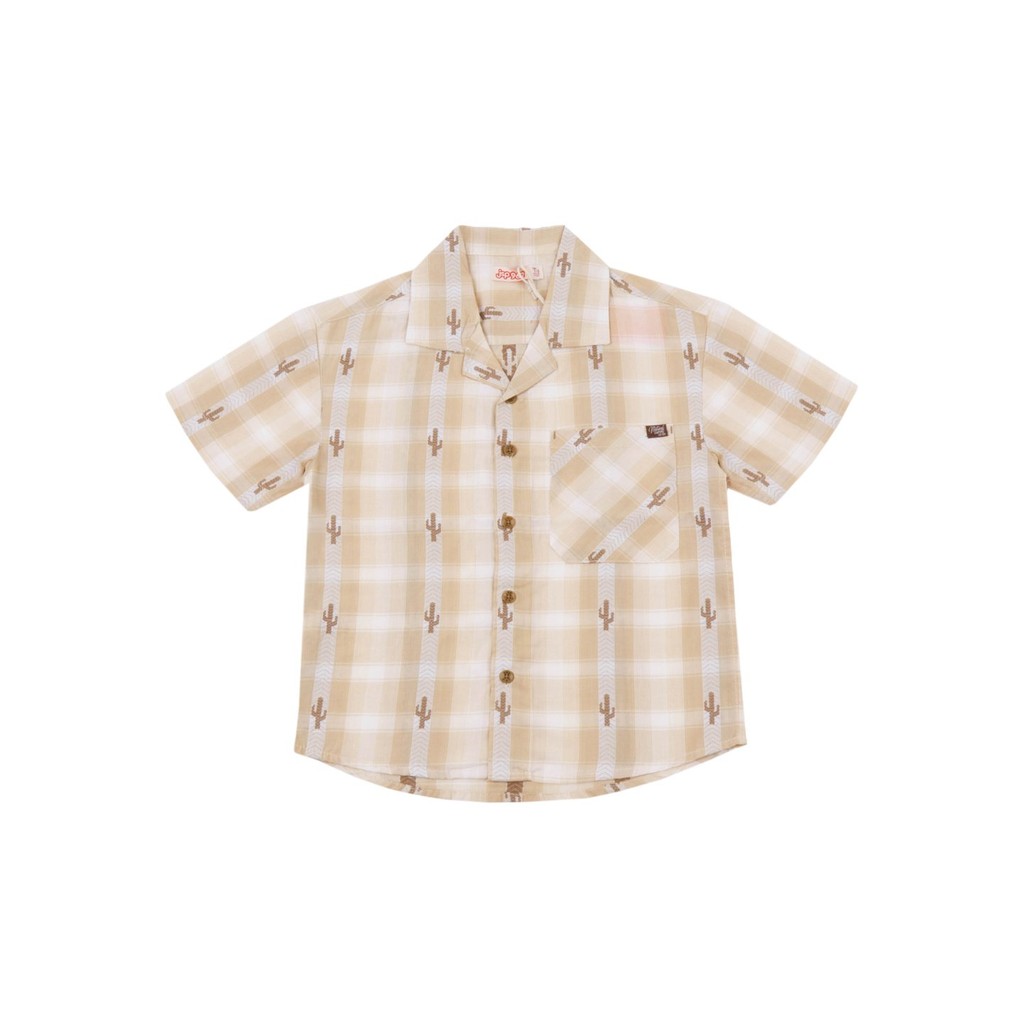 Jsp962 - Kemeja  Anak Laki-laki, 4-14 Tahun - J242NCVK-02SH2