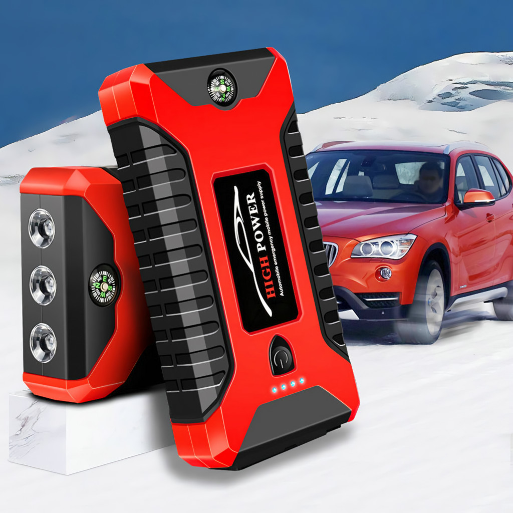 XTITAN 298000mAh Jumper Aki Mobil Kabel Jumper Booster Jamper Starter Aki Dan Pompa Charger Baterai 