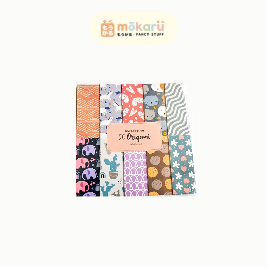 

INA Kertas Origami Animal & Girls Edition / Kertas Origami Motif Lucu Unik Murah Berkualitas