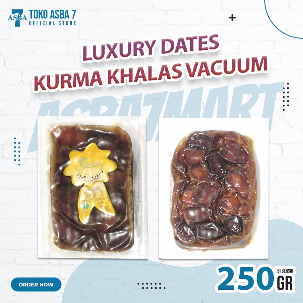 

LUXURY DATES KHALAS VACUM 250G
