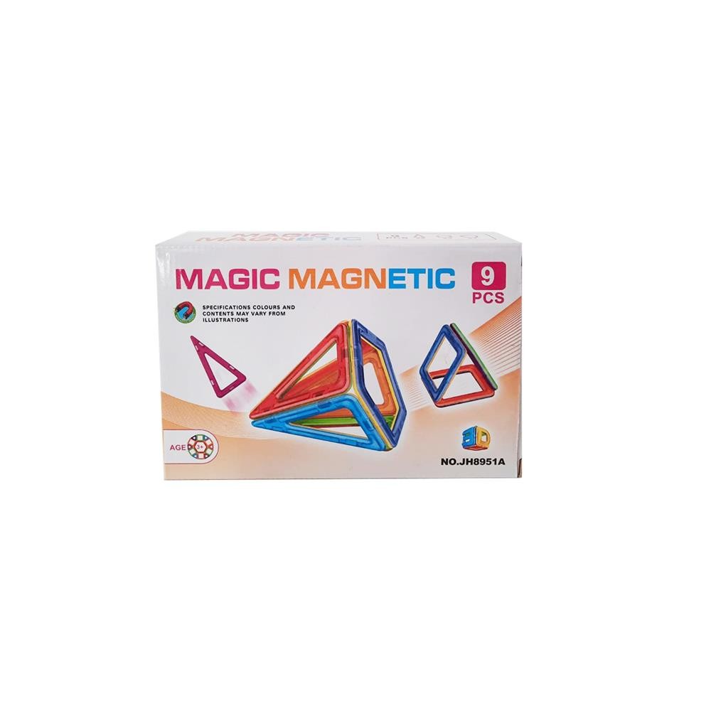 Magnetic Magnetic blocks 9 piece