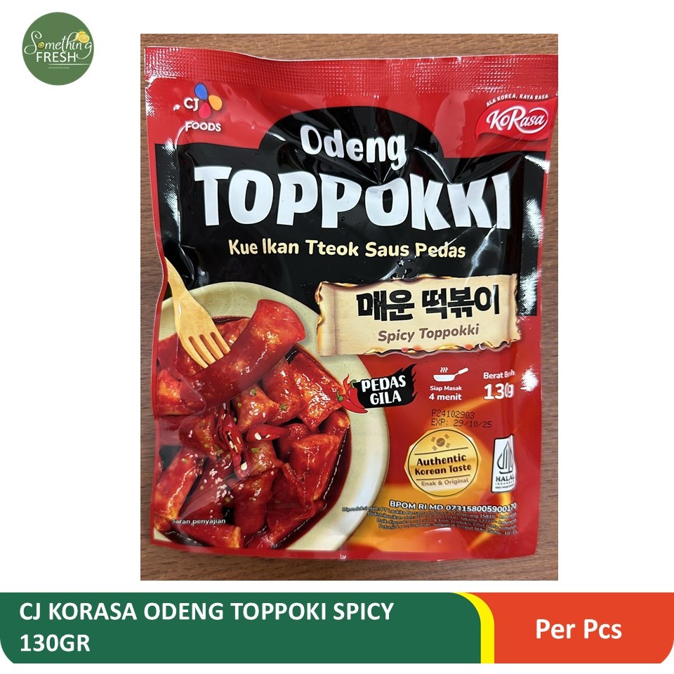 

CJ KORASA ODENG TOPPOKI SPICY 130GR PER PCS