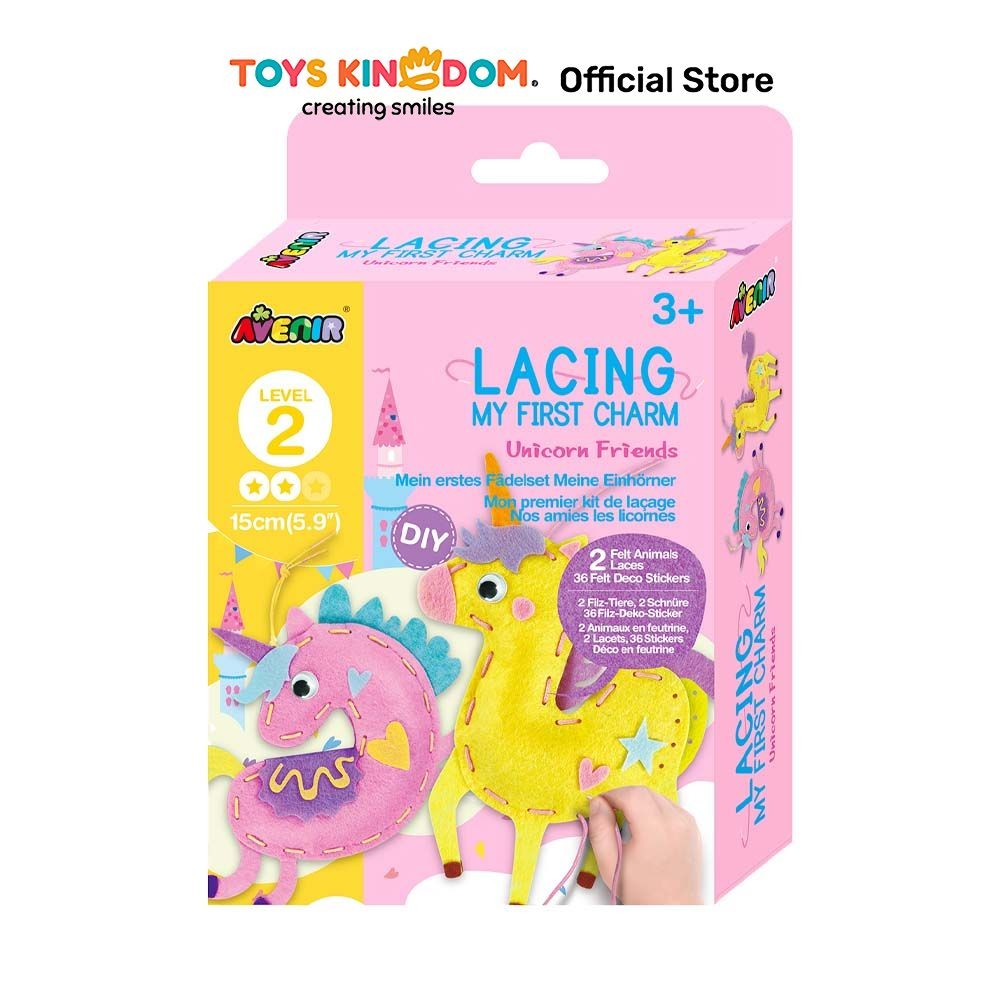 

Toys Kingdom Avenir Lace My First Charm Unicorn Ch221801 Mainan Anak Creativity Toys Kids Toy Education Toys Motorik Toys